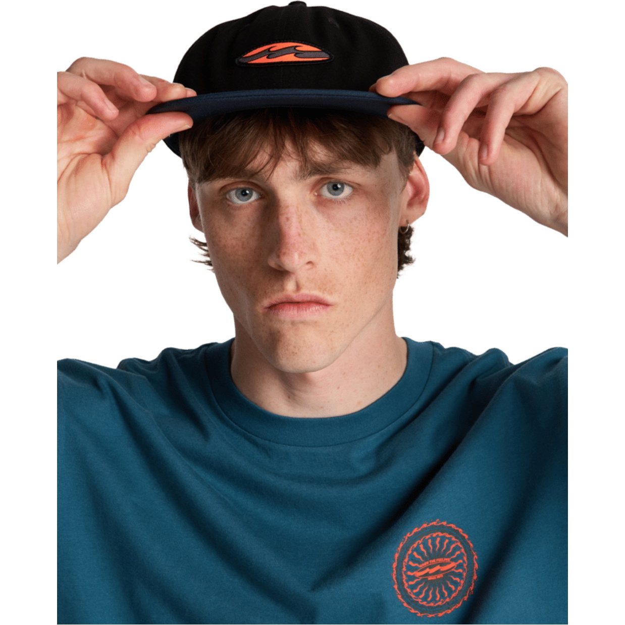 2026 Billabong M&auml;nner Burleigh Snapback Cap EBYHA00170 - Black